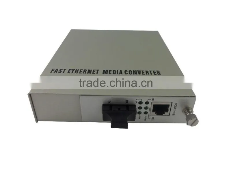 SC 100Base fiber optical transceiver, 100m sc fiber optic media converter
