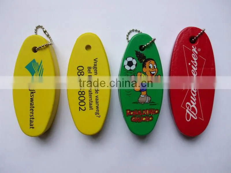 Hot sale concave logo silicone bracelet keychain, silicone wristband keyring