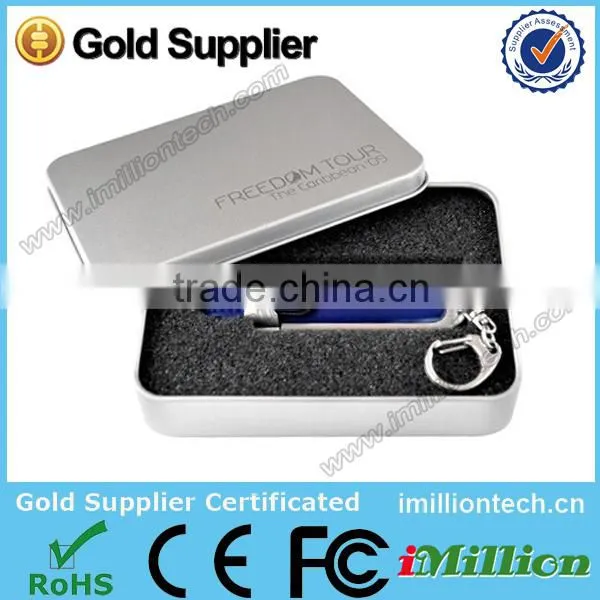 Leather Promotion Gift USB Disk 2GB, Customer Logo Print USB Flash Drive , mini Leather USB Key 2GB