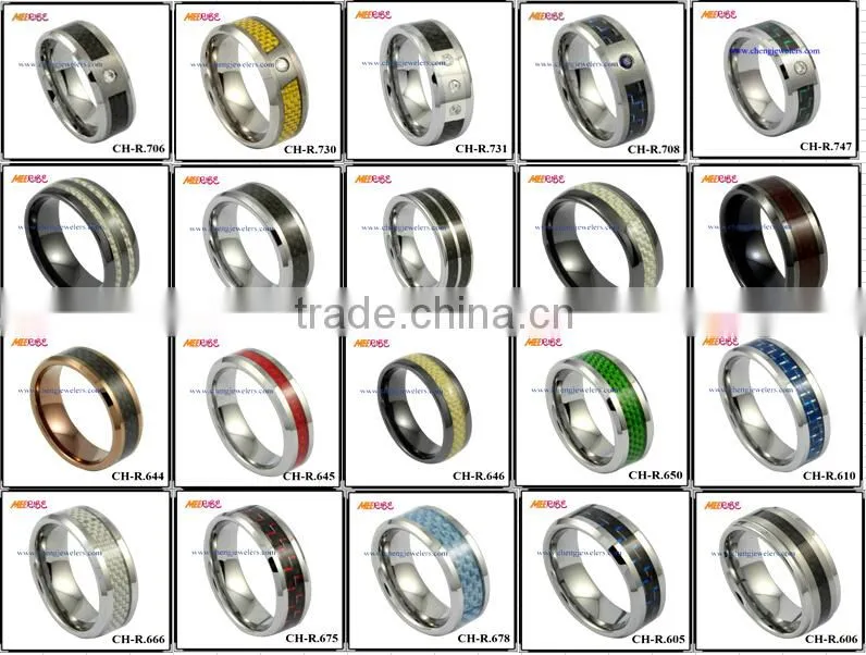 Made In China Camo Titanium Rings Wedding Rings