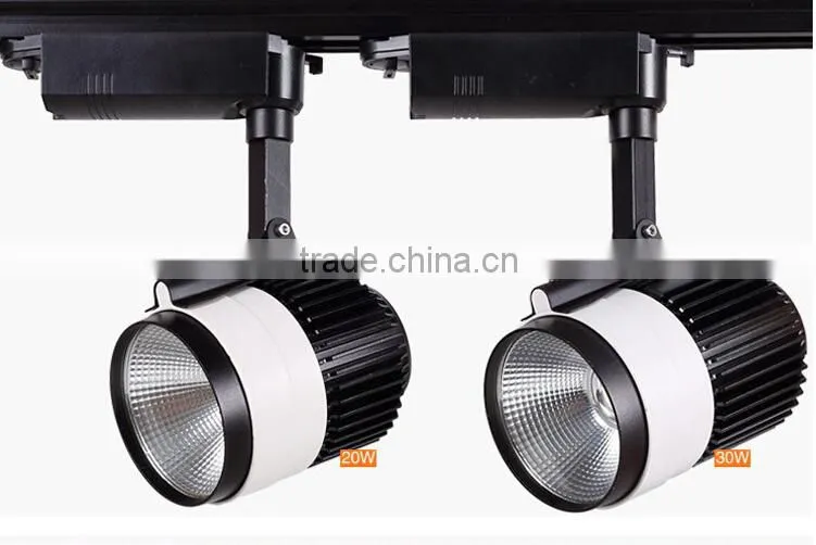 CE ROHS approved high quality commecial 30w led track light