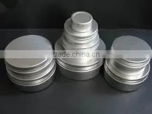 Hot sell 100ml Aluminum Body Material and Skin Care Cream Use aluminium jar