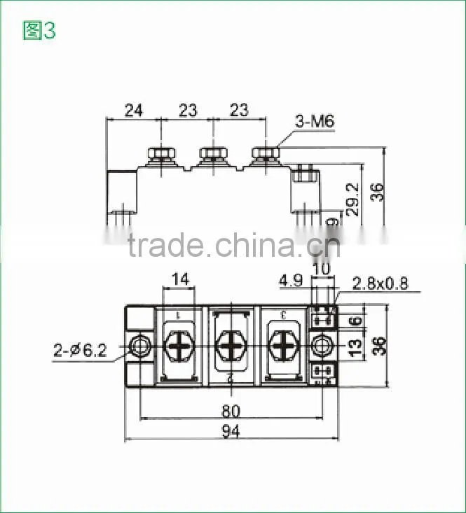 Thyristor/Diode Module MFx135(600-1800V)