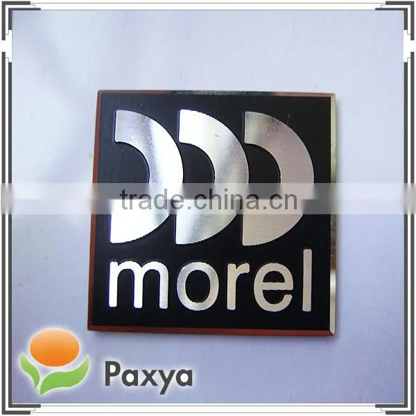 aluminum metal trademark for badges