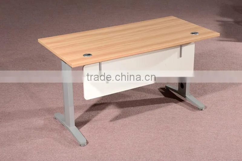 HC-M009 simple design wooden metal office desk for staff