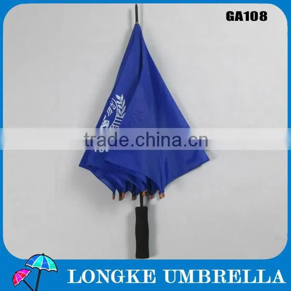 Attractive apperance hot sale golf fiberglass umbrella