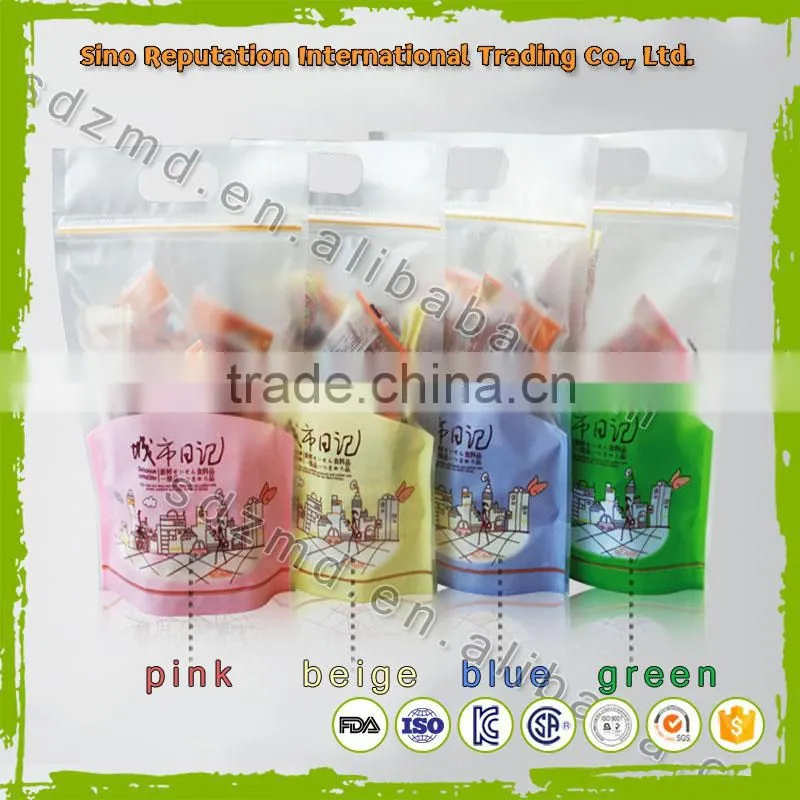 Plastic rice packaging bag with CE certificate