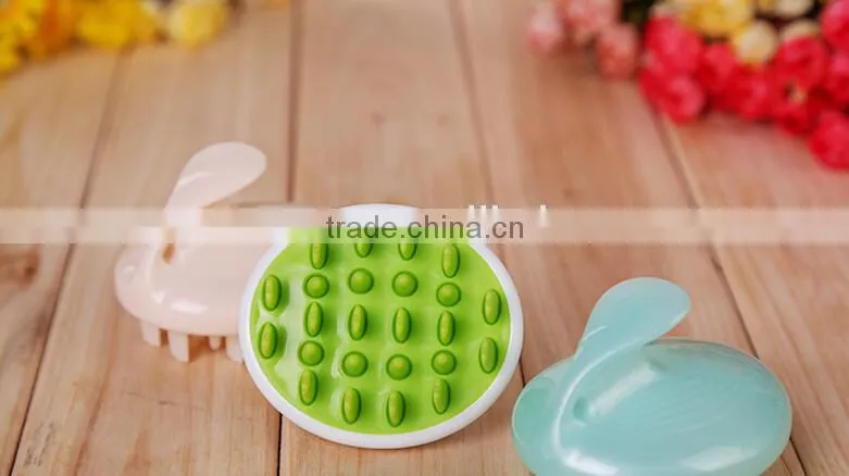 New Style Hot Selling Customized Soft Scalp Head Massage Cleaning Brush