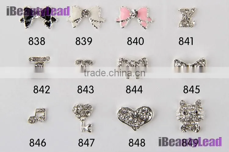 Hot sale 3D nail studs nail metal decoration fashional nail art products