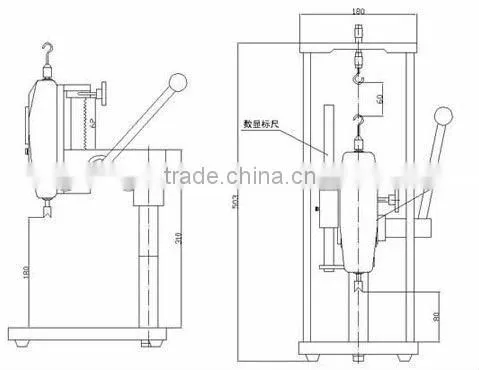 AST-J/S Manual Test Stand(Max Load 500N)