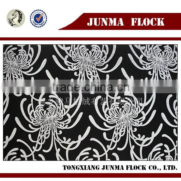 Fabric Flock China Textile African/French Sequin Lace Fabric