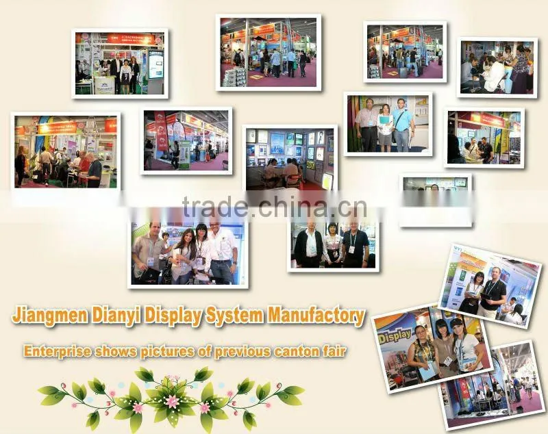 2013 hot sale & high quality aluminum x banner display, water tank x banner display for advertising