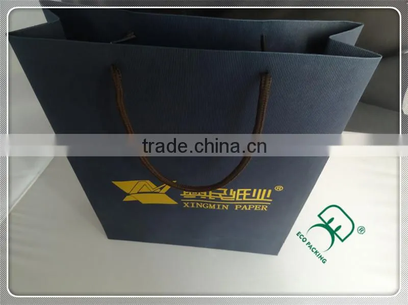 Factory price specialty paper shopping bags with handle