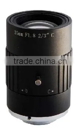 Focal length 35mm infrared lens 8.0 MP F1.8 C mount manual iris night vision optical sight CCTV Lens thermal Lens
