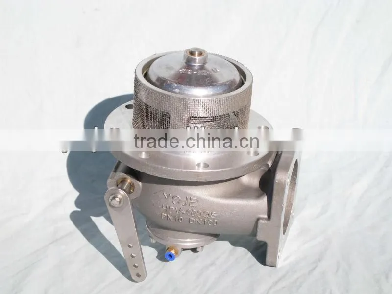 Oil Tanker emergency shut-off valve