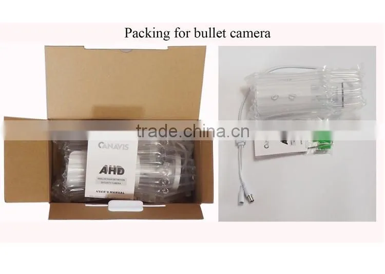 outdoor/indoor bullet camera 2.0 megapixel high definition 1080p cctv ahd camera