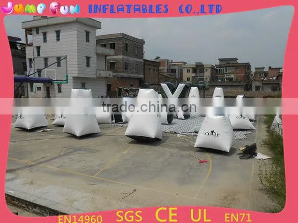 inflatable paintball bunker for shooting games