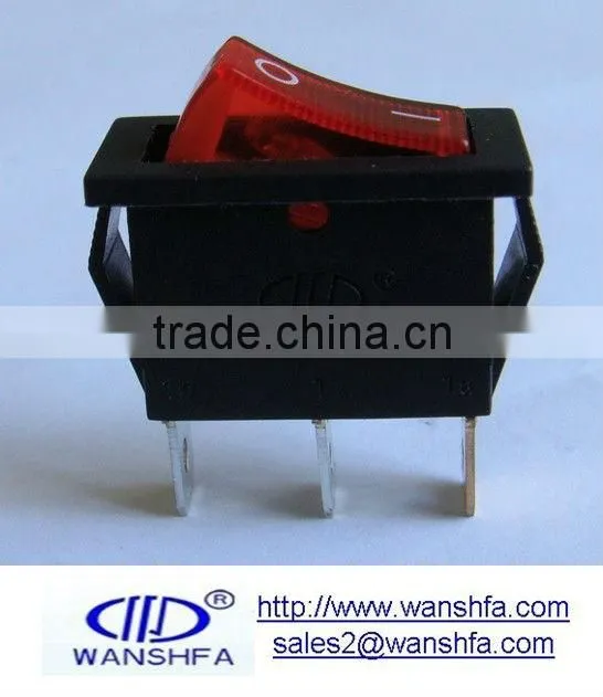 mini rocker switch KCD3-101N