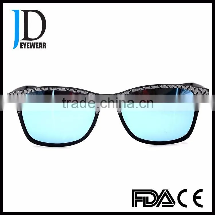 2016 Hot Sell Handmade UV400 Polarized Carbon Fiber Sunglasses