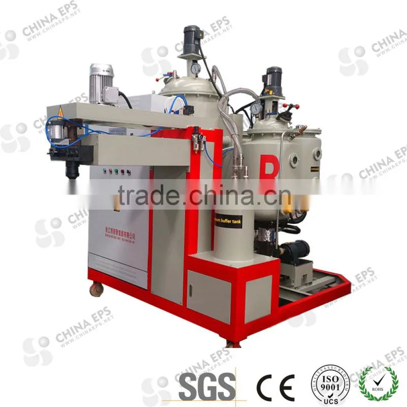 China high quality two components thermoplastic TDI+MOCA elastomer casting machine