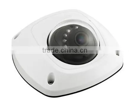 3 Megapixel HD IR Water and Vandal-proof Build in Mic Network Mini Dome IP CCTV camera