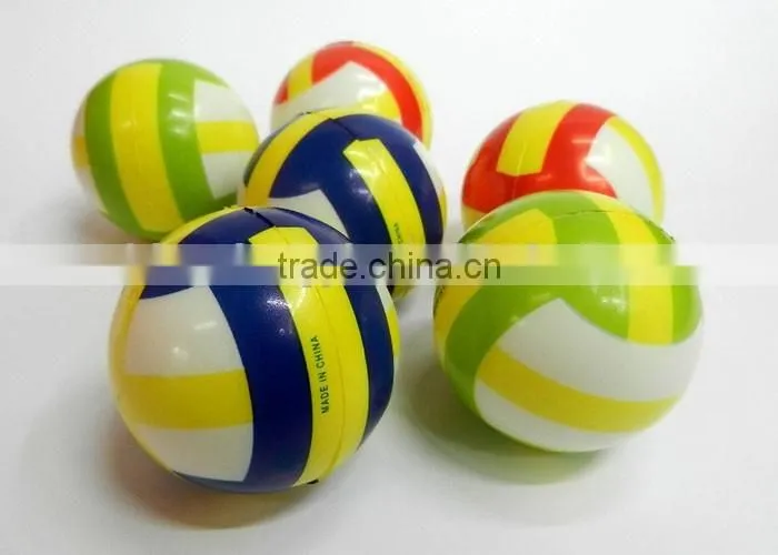 volleyball children toy balls Soft anti stress ball,PU foam Ball