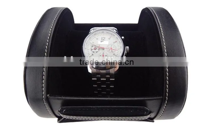 Custom luxury PU leather watch box packaging box