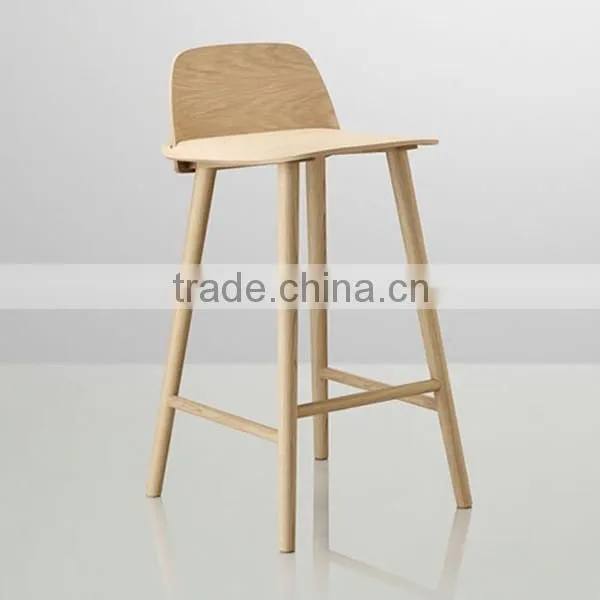2016 coloful modern wooden stool used bar furniture