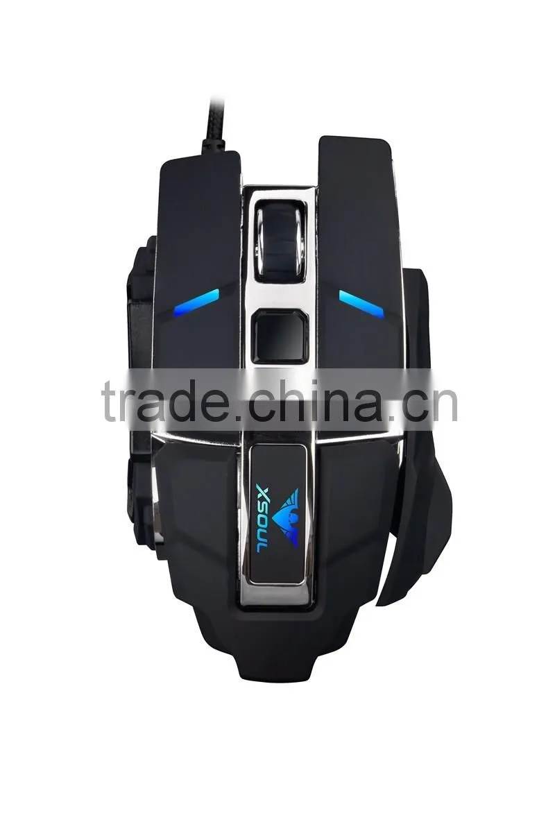 9 Buttons Detachable Wings and Prop Gaming mouse
