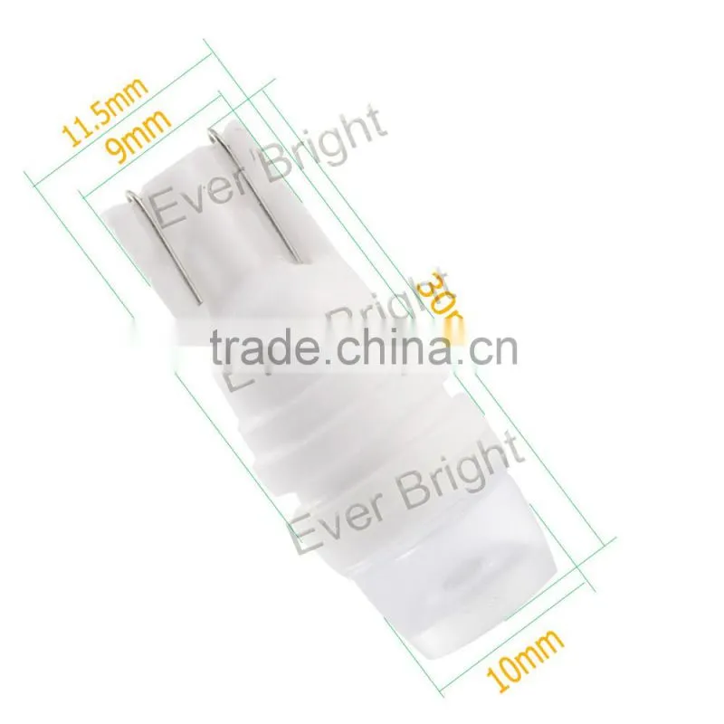Colorful 12v dc led light bulb for car led interior lights 5630 2smd led T10 ceramic dome light