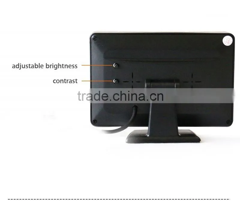 2015 car rear view mirror monitor 4.3 inch tft lcd car monitor