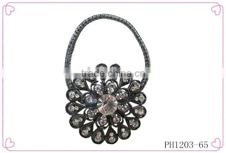 2014 summer fashion flower hair scrunchies wholesale,hair elastic band for women