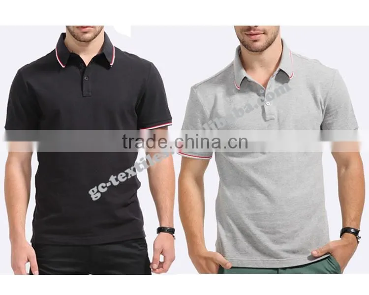 Professional 100% Cotton Men's Polo Shirt Manufacturer