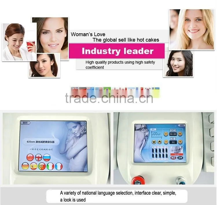 Low level laser machine body slimming machine for home use