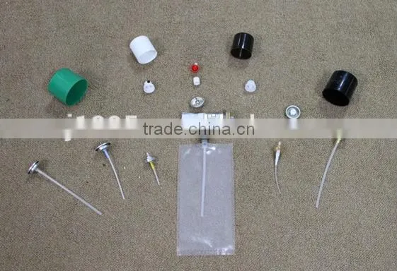 10ml to 750ml semi automatic aerosol paint spray filling machine ,acrylic paint filling machine