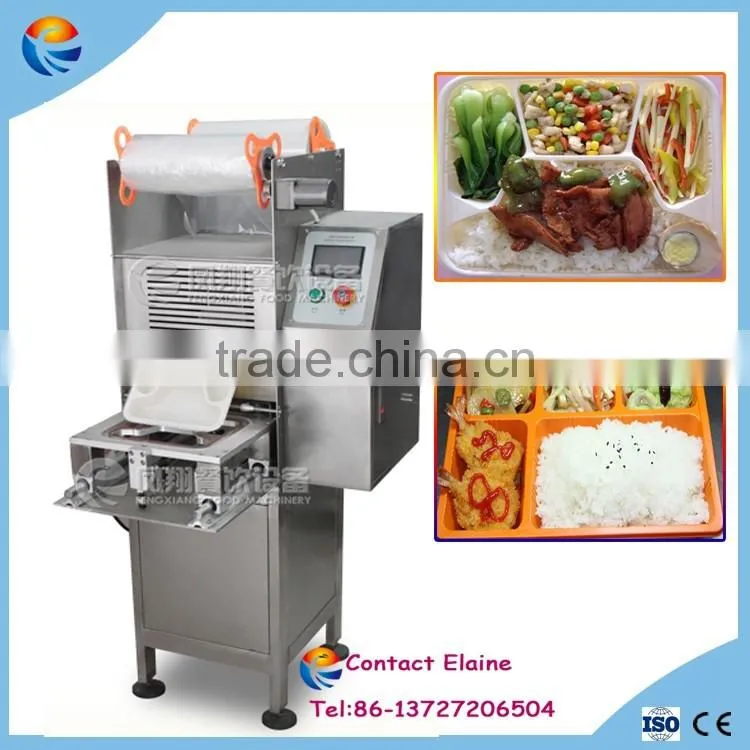 Industrial Automatic Fast Food Tray Sealer Sealing Machine