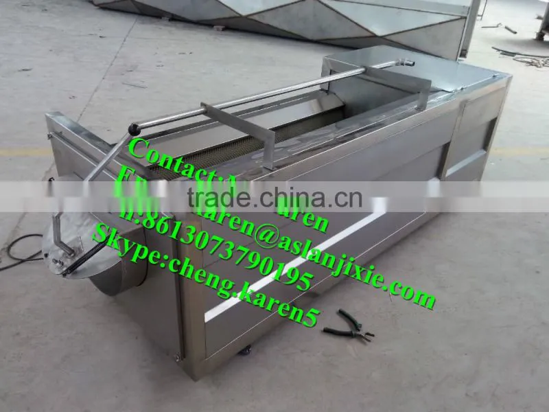High quality potato washing and peeling machine/industrial potato peeling machine/potato peeling machine