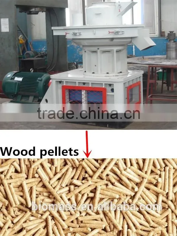 Larger complete biomass fuel pellet mill line
