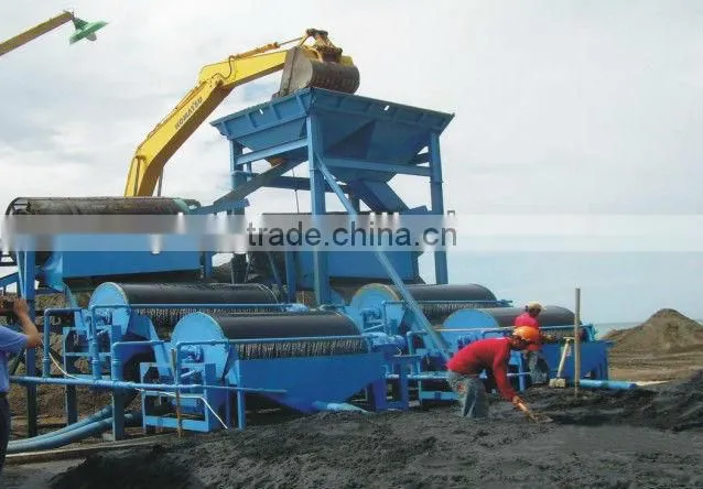 High efficiency magnetic gold separator