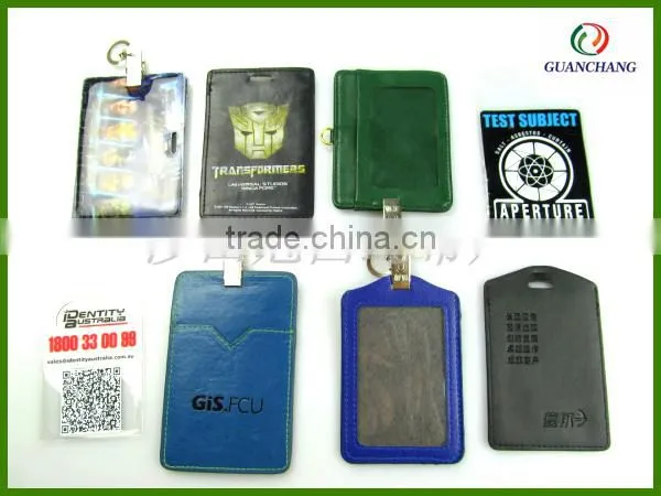 China wholesale customized leather credit card holder,leather business card holder