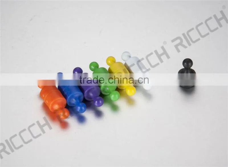 Transparent High Quality Magnetic Push Pin with Tube Package