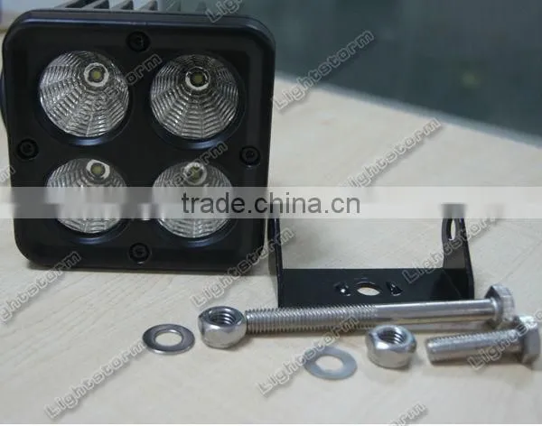 9-32 VOLT HIGH POWERED L.E.D WORK LAMP FLOOD BEAM 3600 LUMENS Stainless steel mounting hardware