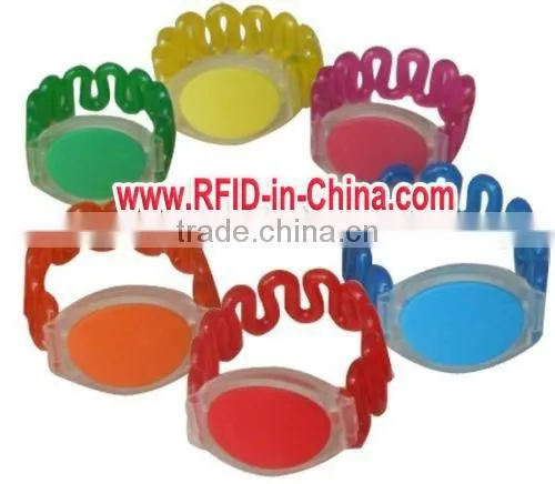 Programmable RFID Wristband with LED Light with low price