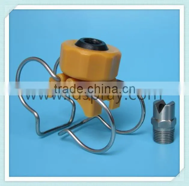 Platic adjustable ball clip on spray nozzle