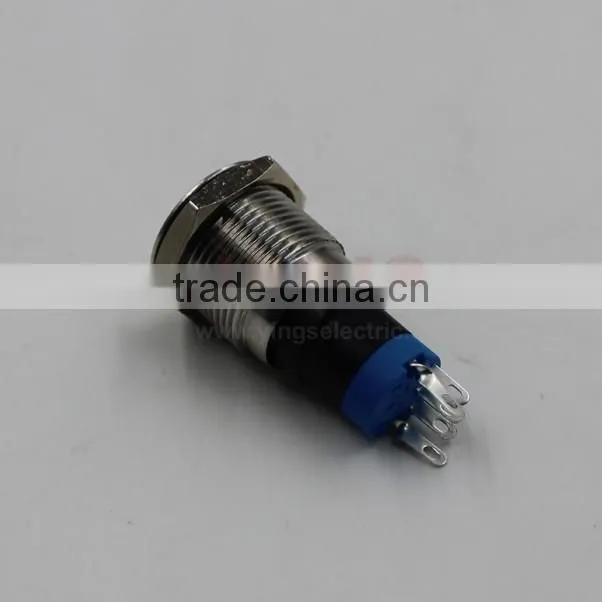 LA16JSF-11E-IP67-S B 12V medical treatment elevator equipment micro switch waterproof Metal push button