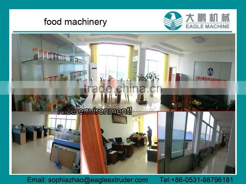 Corn chips production line/corn grits puff snack machine