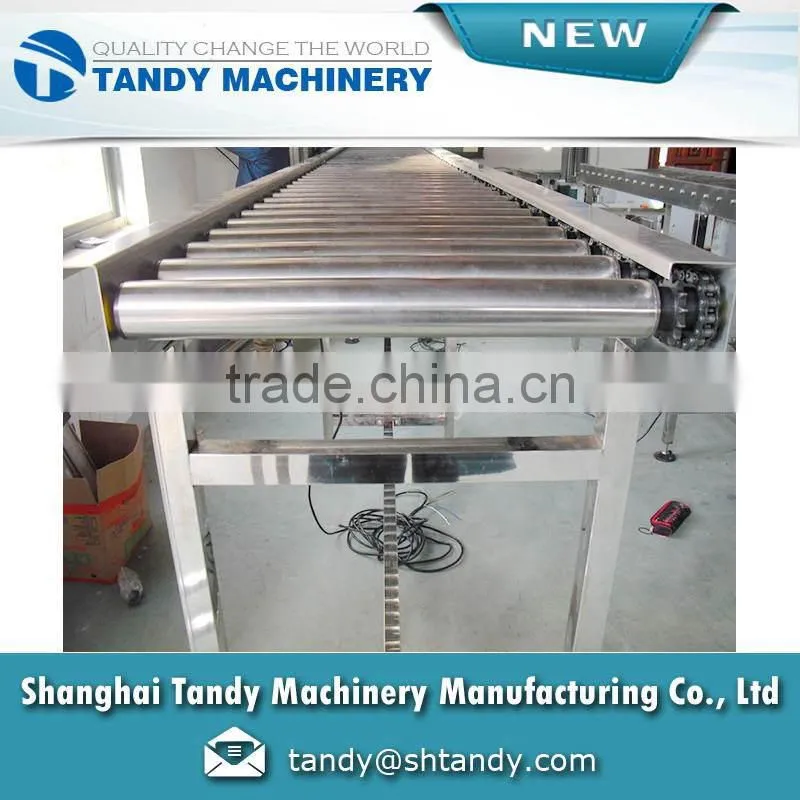 high quality soap cartons roller conveyor belt