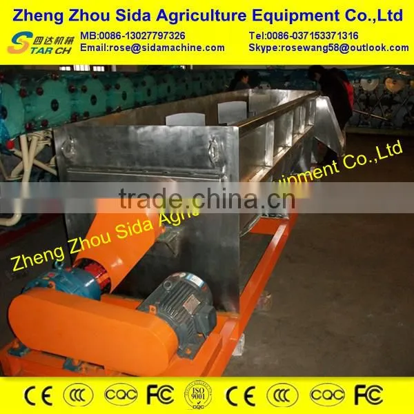 professional stainless steel cassava gari frying machine