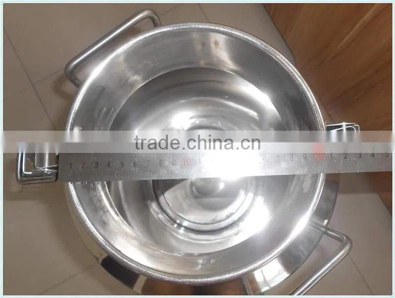 Stainless Steel Milk Pail for Transporting Milk
