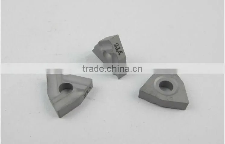 Carbide indexable inserts E242 tool parts for making twist dill bit